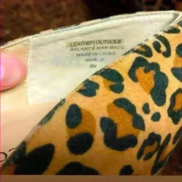 Animal print leopard Karen scott Beautiful shoes - Picture 3 of 5